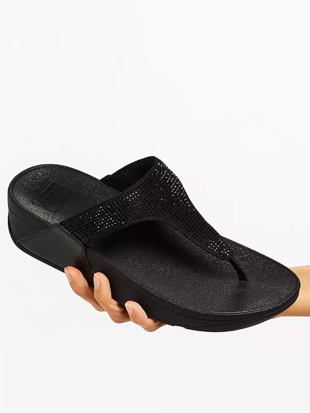 Fit Flops LuLu Crystal Toe Post Sandals